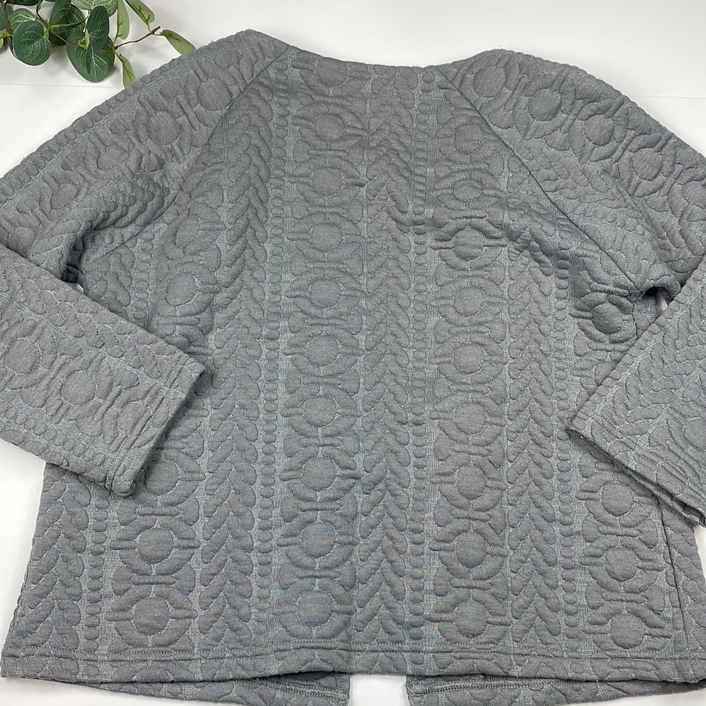 Ichi > Gray Patterned Jacket - image 8